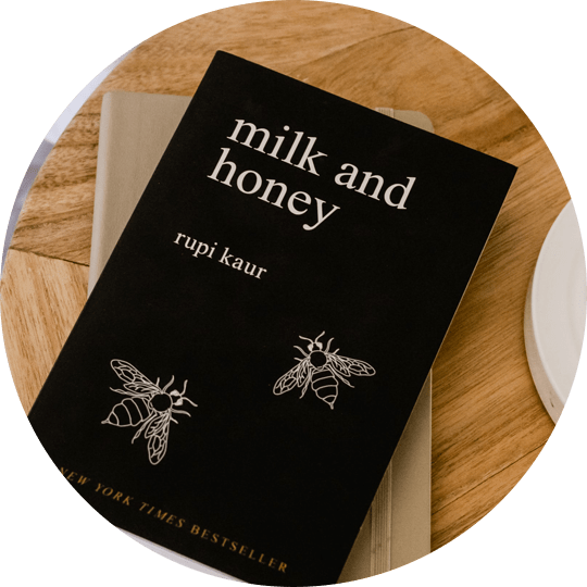 کتاب شیر و عسل نوشته روپی کاور
